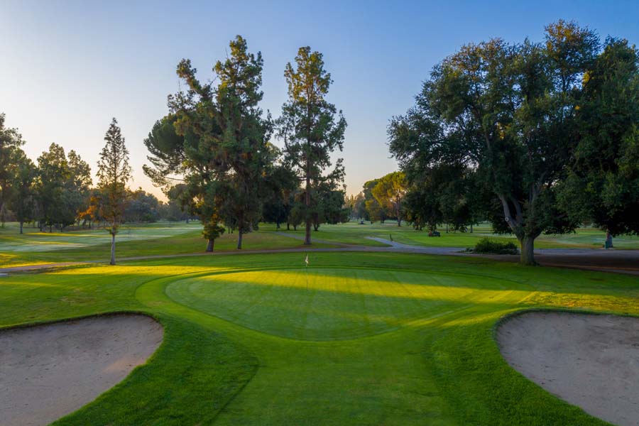 Golf course in Los Angeles