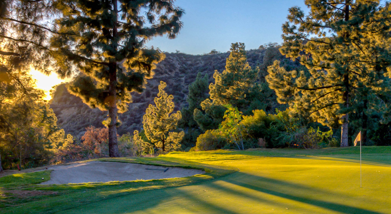 Golf course near Los Angeles