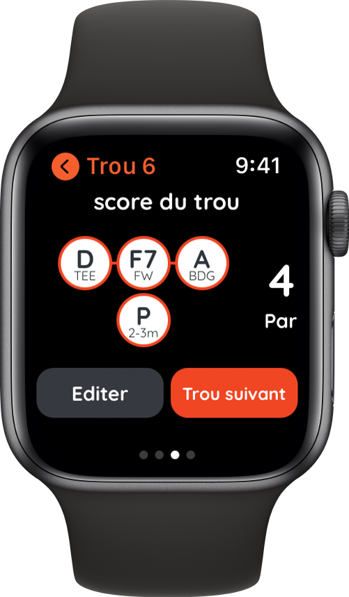 Golf avec Apple Watch en autonomie